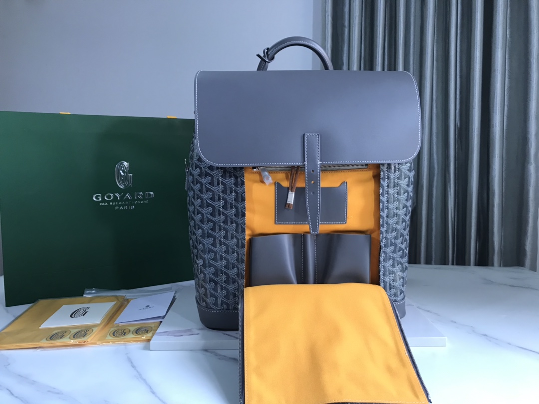 Goyard Calfskin Alpin MM Backpack