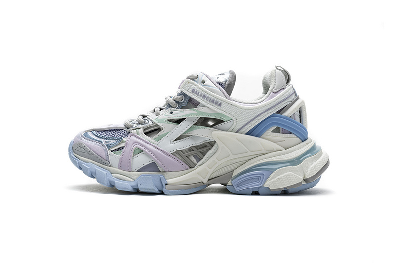 Balenciaga Track 2 Sneaker White Light Blue 568615 W2GN3 9045