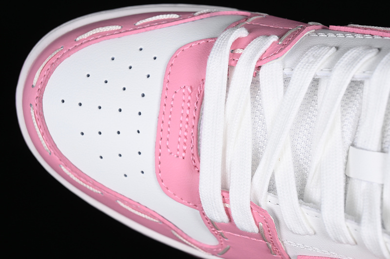 OFF-WHITE Out Of Office leather sneakers