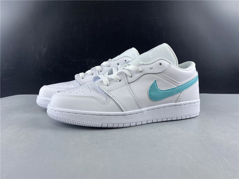Air Jordan 1 Low 'White Multi-Color' CW7033 100