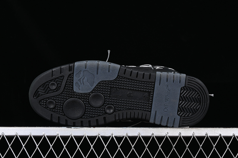 OFF-WHITE Out Of Office leather sneakers