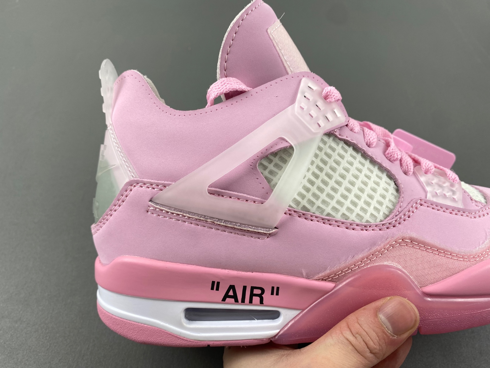 Off-White x Jordan 4 “Pink”