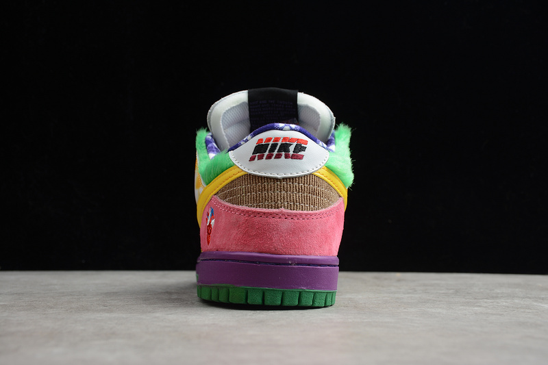 Nike SB Dunk Low Pro IW Purple/Yellow-Violet-Pink 318403-137
