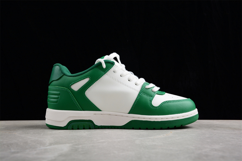 OFF-WHITE Out Of Office leather sneakers