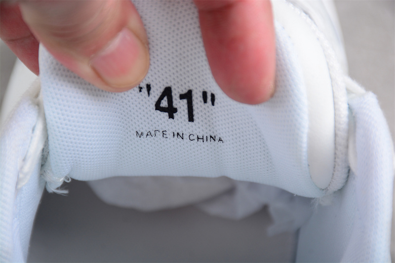 OFF-WHITE Out Of Office leather sneakers