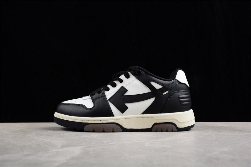 OFF-WHITE Out Of Office leather sneakers
