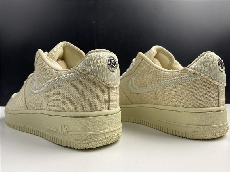 Stussy Nike Air Force 1 Fossil CZ9084-200