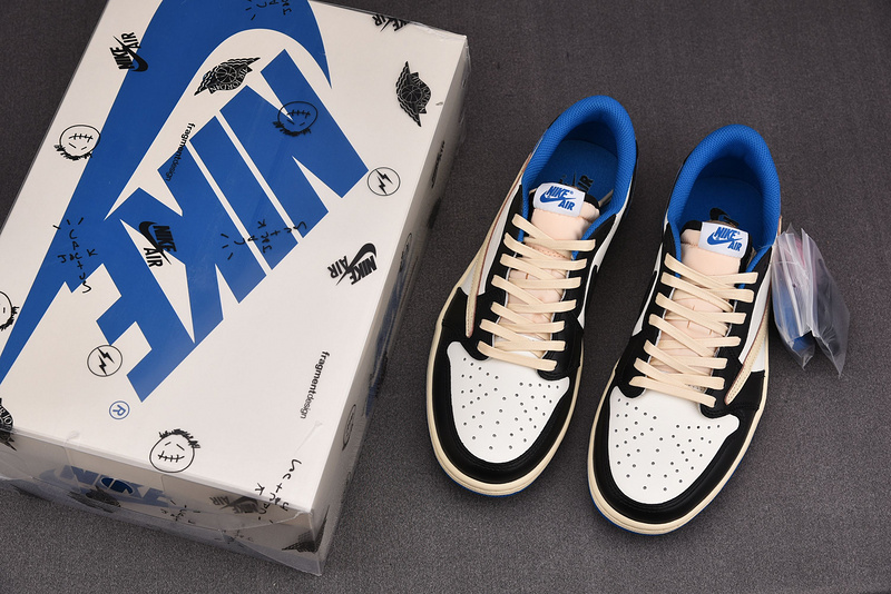 Travis Scott Fragment Air Jordan 1 Low DM7866-140