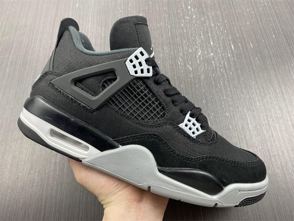 Air Jordan 4 "Black Canvas" DH7138-006