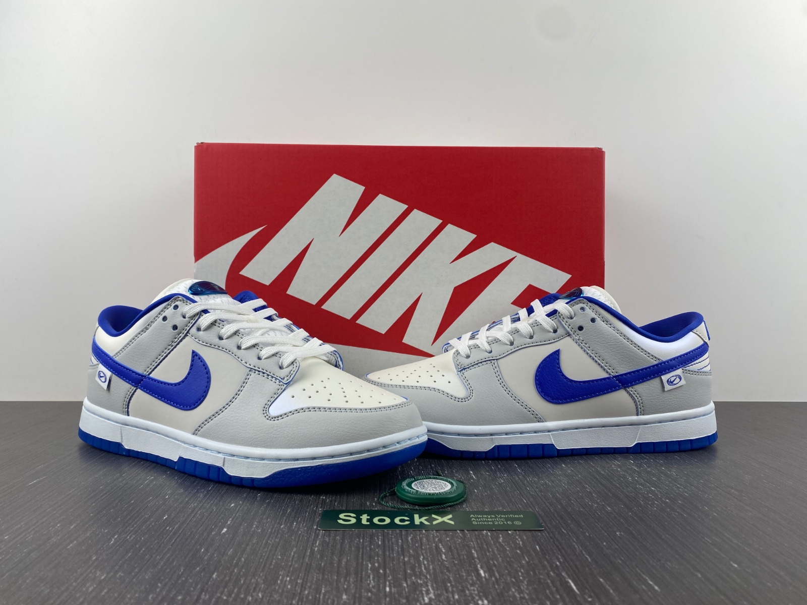 Nike Dunk Low Worldwide White Royal Blue FB1841-110