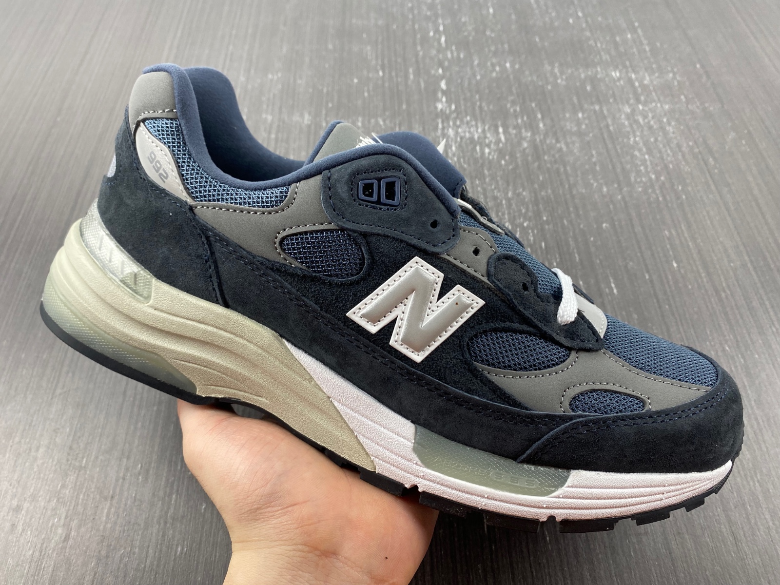 New Balance 992 Navy Grey - M992GG