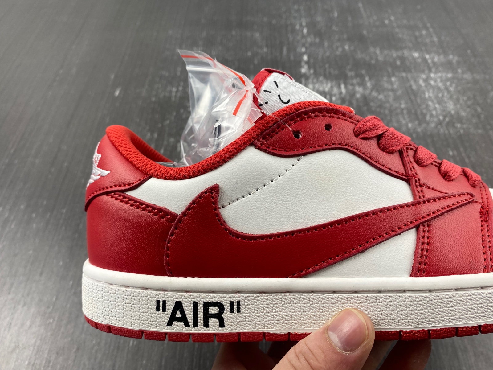 OFF-WHITE x Travis Scott x Air Jordan 1 custom