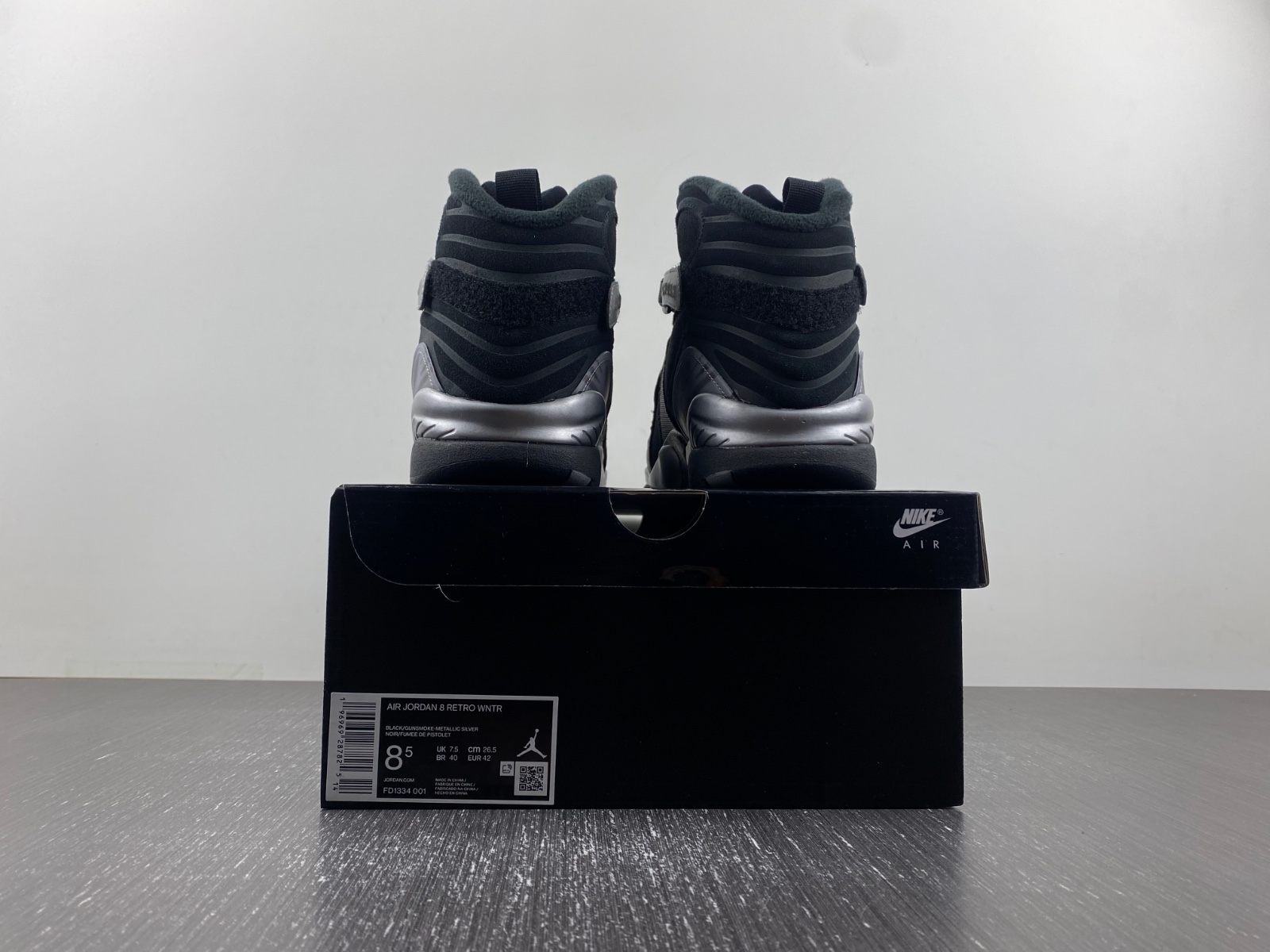 Air Jordan 8 Winter "Gunsmoke" FD1334-001