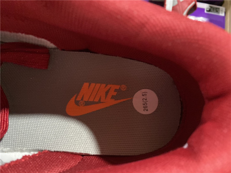 Nike Dunk Low Retro Medium Grey Varsity Red UNLV (2021) DD1391-002