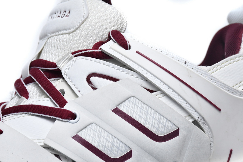 Balenciaga Tess S. White Claret Red 542436 W1JH 1915