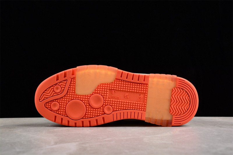 OFF-WHITE Out Of Office leather sneakers