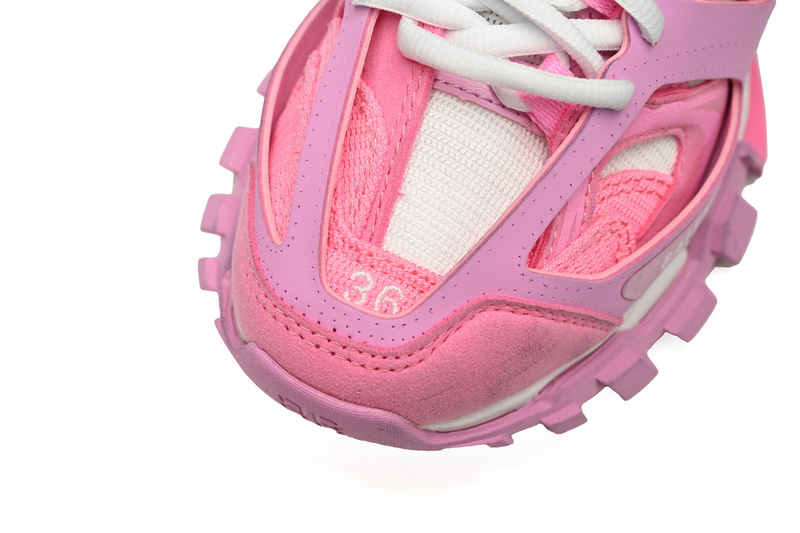 Balenciaga Tess S.Black Rice White Pink 542436 W3SU5 5090