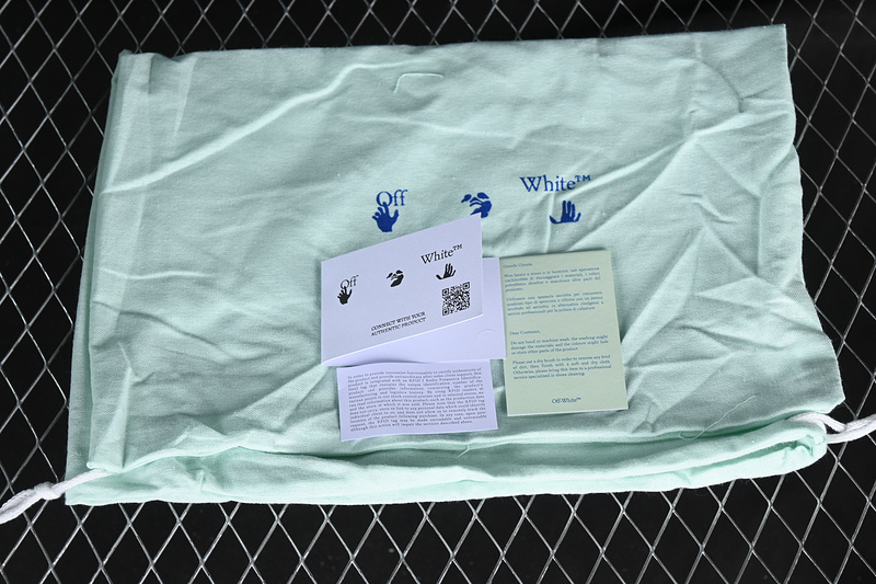 OFF-WHITE Out Of Office leather sneakers