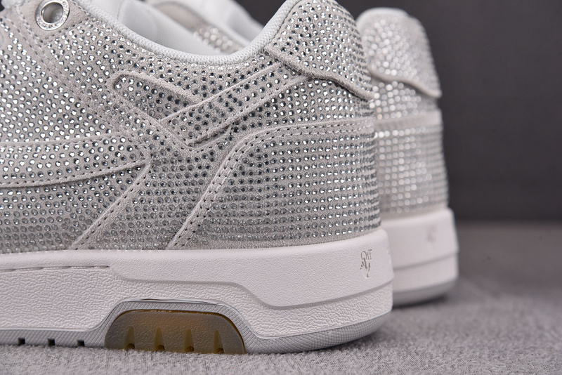 OFF-WHITE Out Of Office leather sneakers