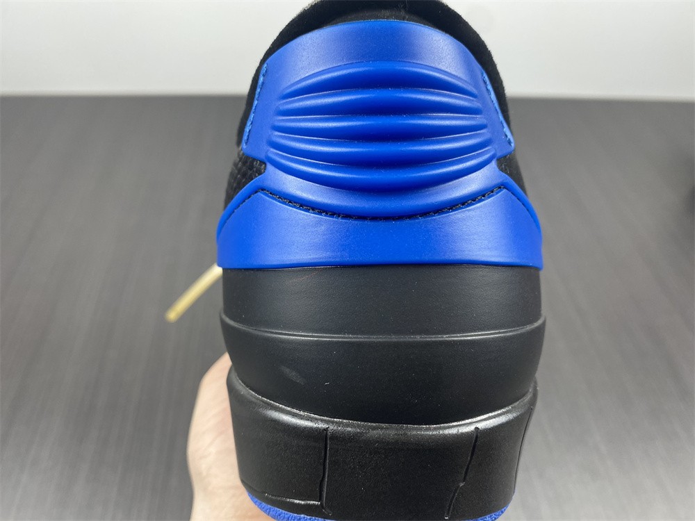 Off White Air Jordan 2 Black Blue DJ4375-004