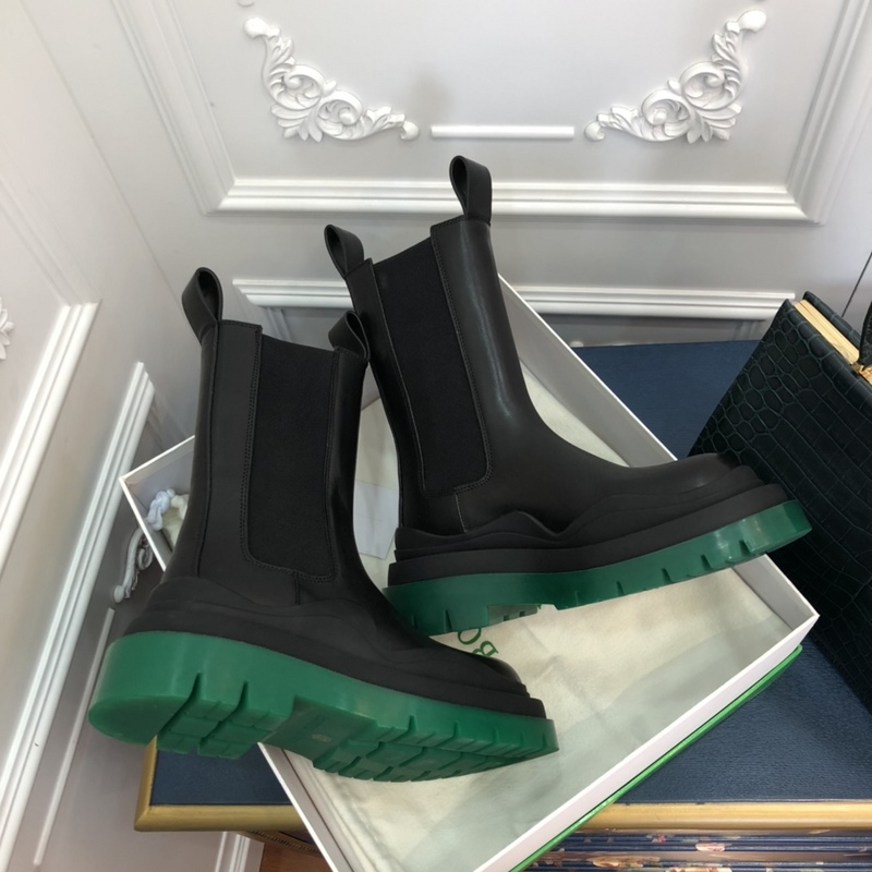 Bottega Veneta Tire Leather Ankle boots