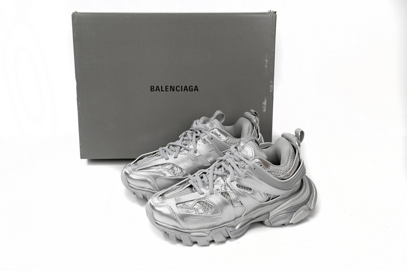 Balenciaga Tess S.Bright Silver 542436 W2FS3 8100