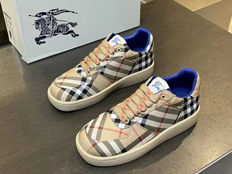 Burberry Check Terrace Sneakers  BBR--3005