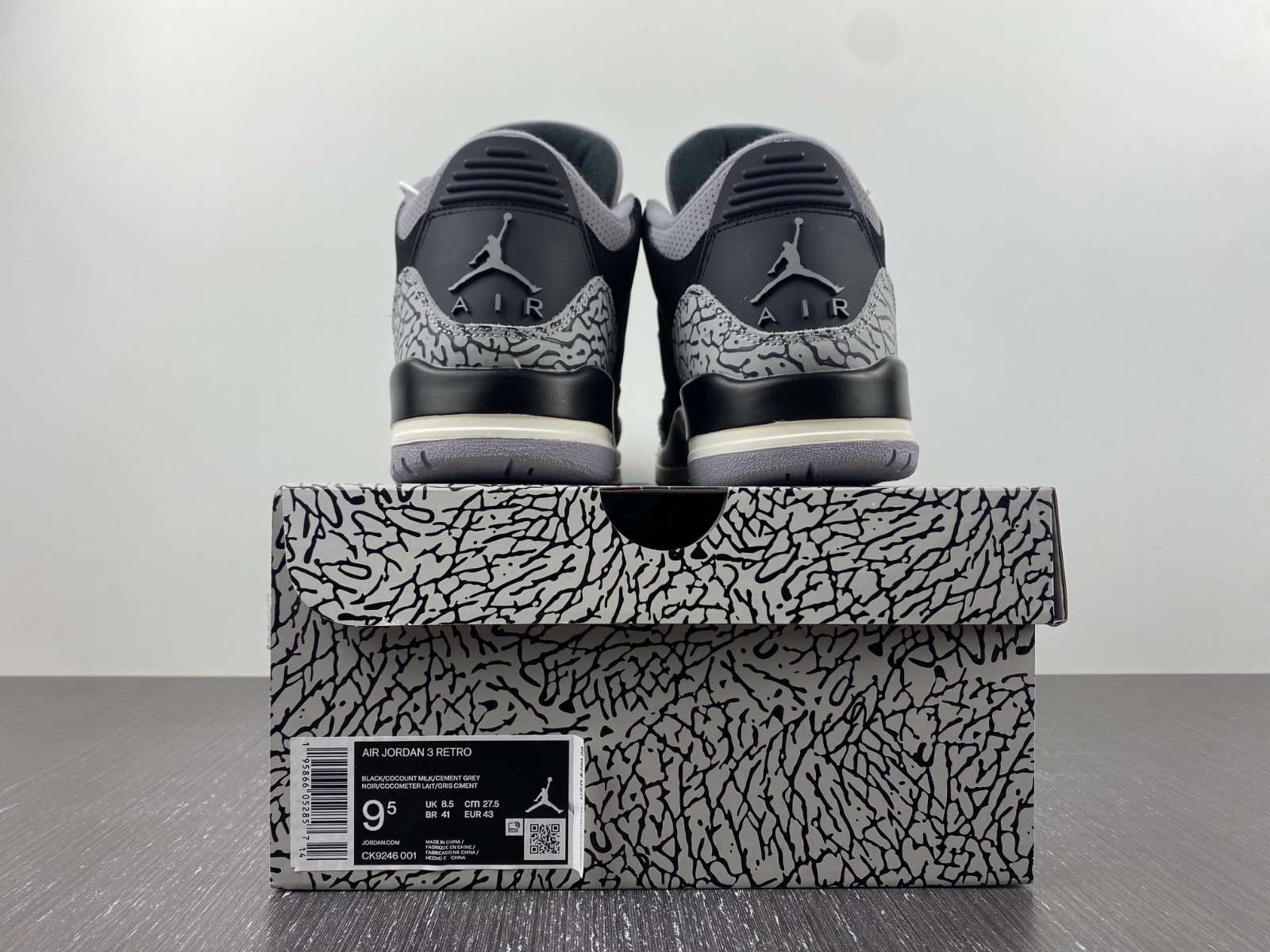 Air Jordan 3  "Off Noir" CK9246-001