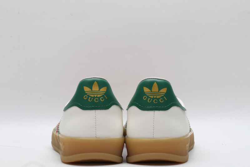 Adidas x Gucci Gazelle SneakerWhite Green Red