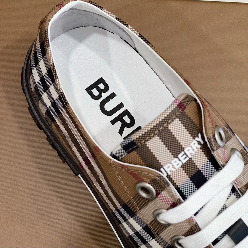 Burberry Vintage Check Cotton Sneakers