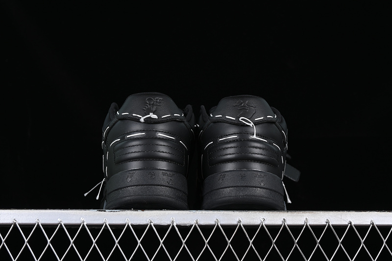 OFF-WHITE Out Of Office leather sneakers