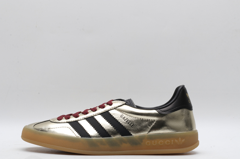 Adidas x Gucci Gazelle SneakerMetallic Gold