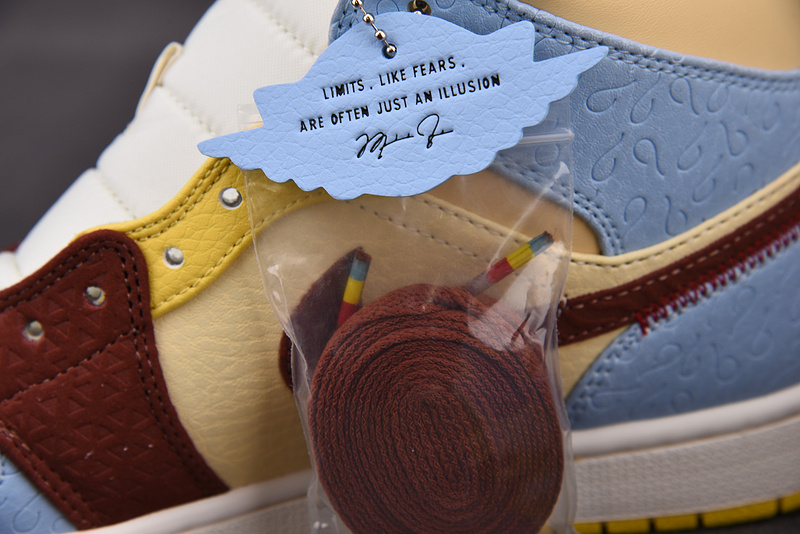 Maison Chateau x Air Jordan 1 Mid Fearless Multi - CU2803-200