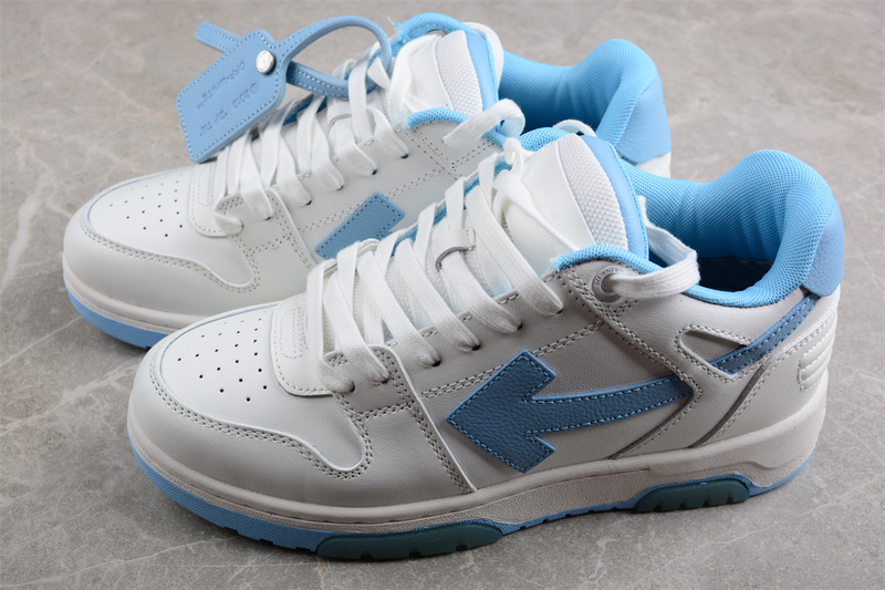 OFF-WHITE Out Of Office leather sneakers