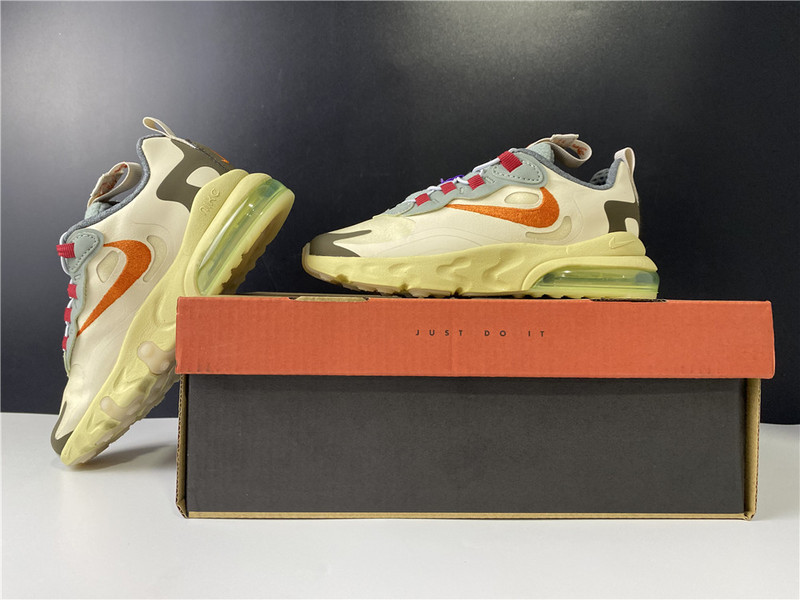NIKE AIR MAX 270 REACT ENG TRAVIS SCOTT CACTUS TRAILS