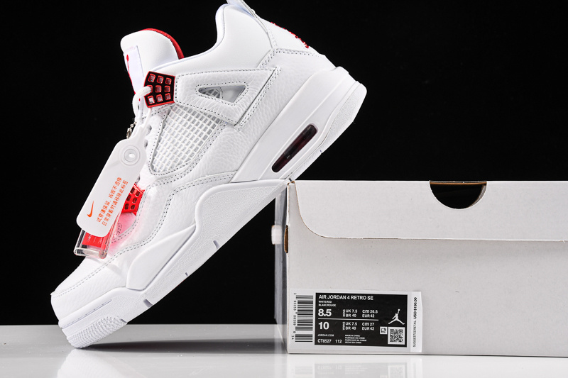 Air Jordan 4 Retro Metallic Red CT8527-112