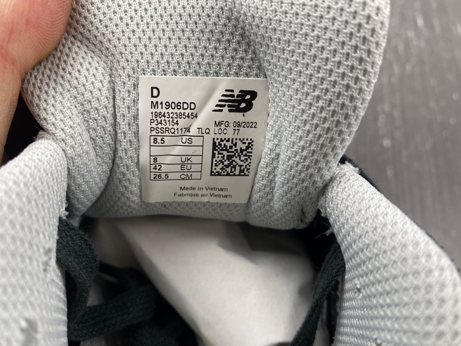 New Balance 1906D Protection Pack Black - M1906DD