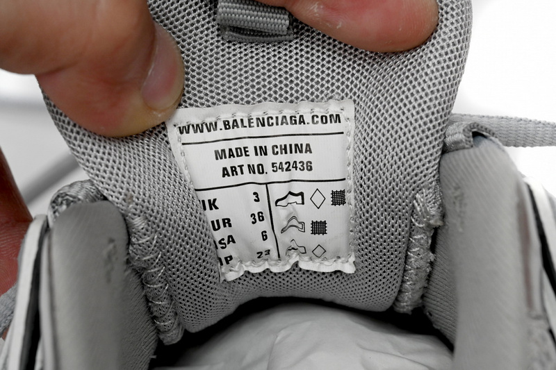 Balenciaga Tess S.Bright Silver 542436 W2FS3 8100