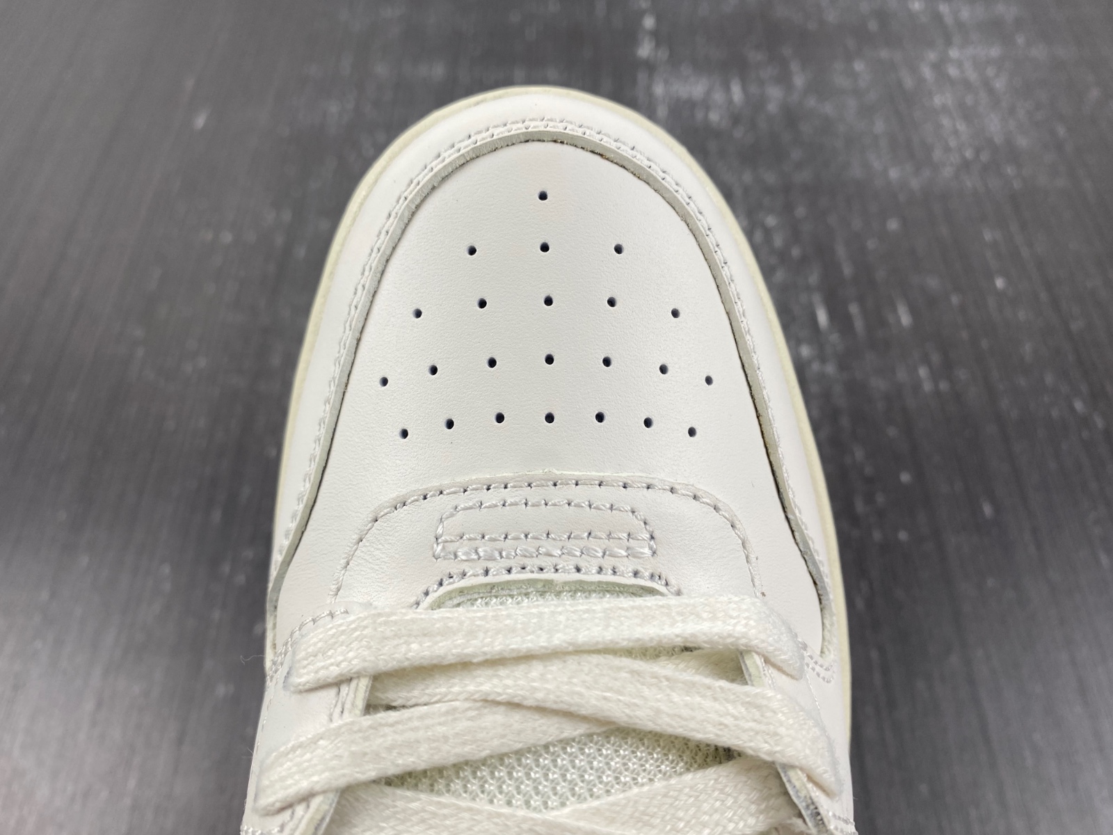 OFF-WHITE Out Of Office leather sneakers