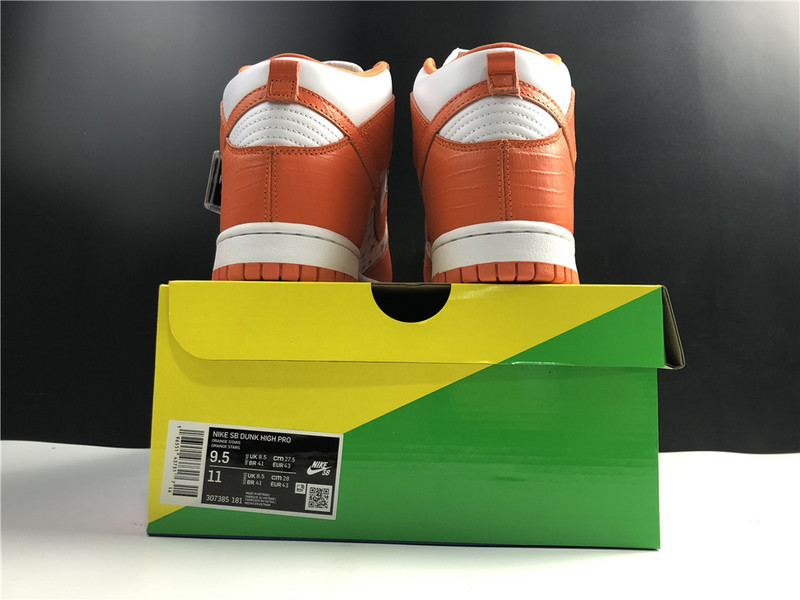 Nike SB Dunk Supre*  Orange 307385-181