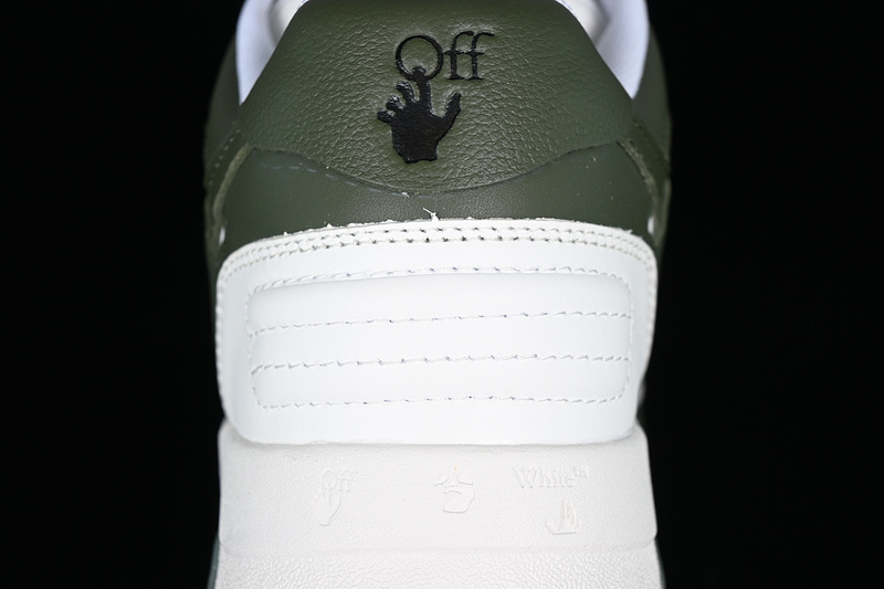 OFF-WHITE Out Of Office leather sneakers