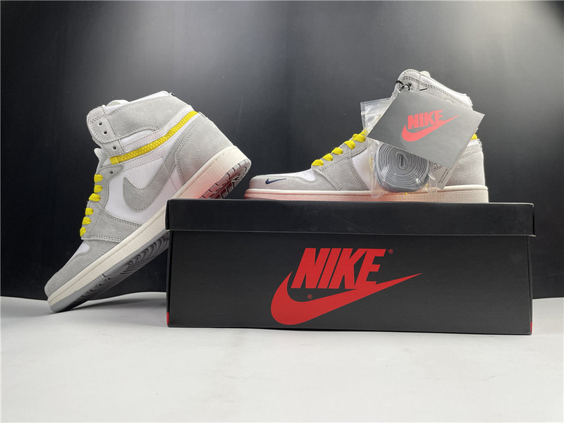 Air Jordan 1 High Switch Light Smoke Grey CW6576-100