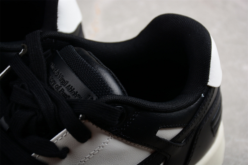 OFF-WHITE Out Of Office leather sneakers