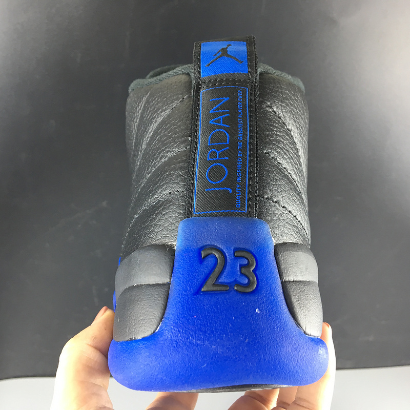 Air Jordan 12 Black Game Royal 130690-014