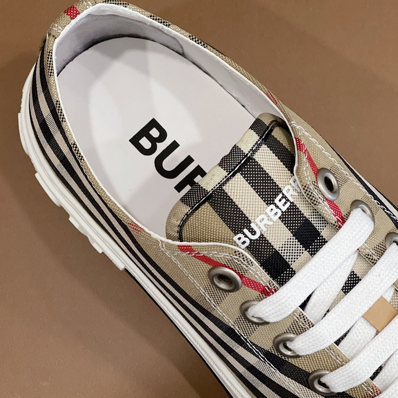 Burberry Vintage Check Cotton Sneakers