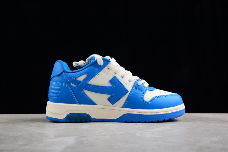 OFF-WHITE Out Of Office leather sneakers