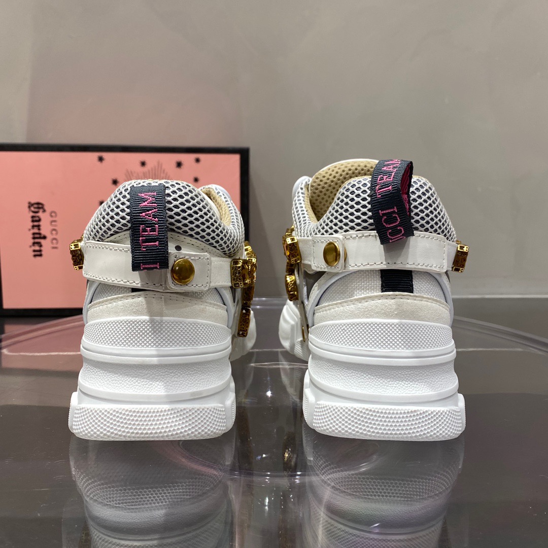 Gucc1 Journey Flashtrek Jewel Crystal Low Boot