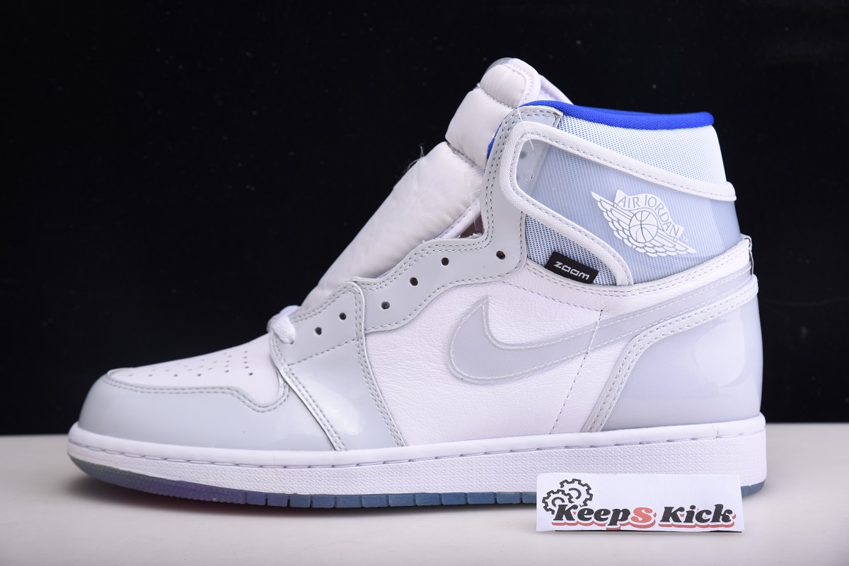 Air Jordan 1 Zoom White Racer Blue CK6637-104