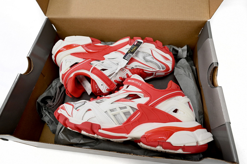 Balenciaga Track 2 Sneaker Military Black White Red  568615 W2GN3 1293