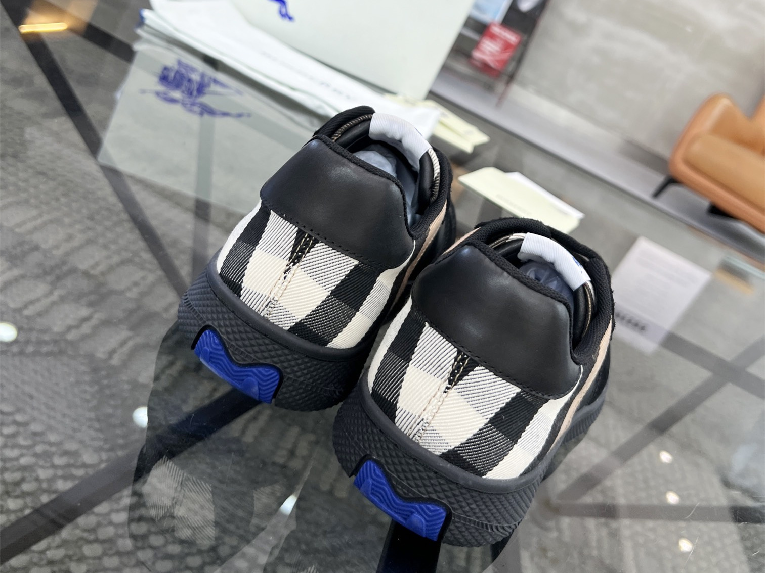 Burberry Check Terrace Sneakers